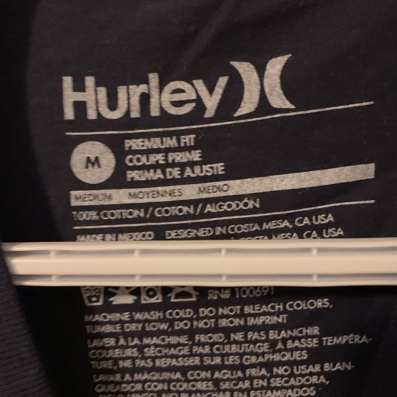 Navy blue Hurley shirt - Picture 2 of 2